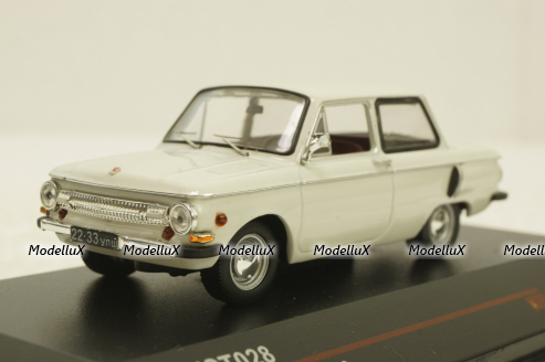 Заз-966, 1967г., белый, IST028, IST 1:43