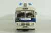Berliet PBR 10, blue/white, AUTOBUS DAL MONDO, Hachette 1:43