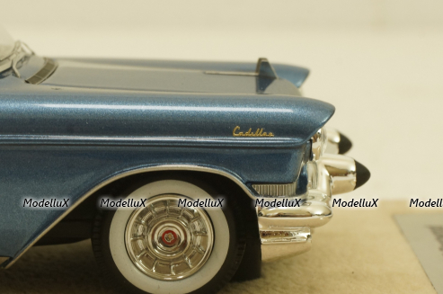 Cadillac Fleetwood Sixty Special, Bahama Blue Metallic,  1957, STM57201, Stamp Models 1:43 