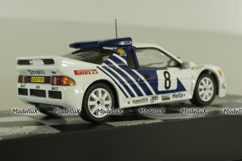 Ford RS 200 #8 Rally Sweden 1986 K. Grundel/B. Melander, Rallye závodní automobily #50 (Altaya) 1:43 Уценка!