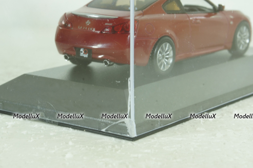 Nissan Skyline Coupe 50th Anniversary  2008 red, JC138,  J-Collection 1:43