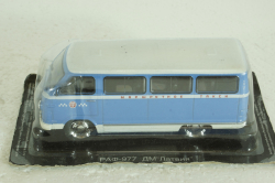 Раф-977 ДМ "Латвия", маршрутное такси, Автолегенды СССР, Deagostini 1:43