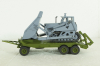 Прицеп ЧМЗАП-5208, зеленый, Modellux 1:43