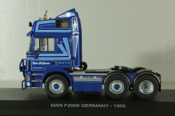 Man F2000 1 series 1995, blue, Truck Tuning Collection #12, Hachette 1:43 (Без журнала!)