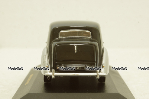 Bentley MK VI 1950 black/silver, MUS052, IXO Museum 1:43