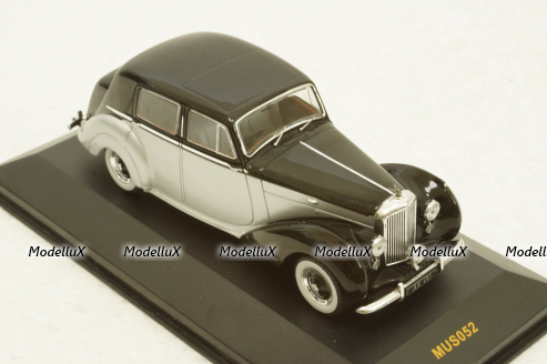 Bentley MK VI 1950 black/silver, MUS052, IXO Museum 1:43