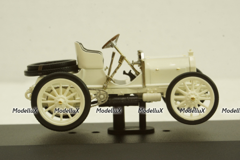 Mercedes Simplex 35HP 1901 white, MUS027, IXO Museum 1:43