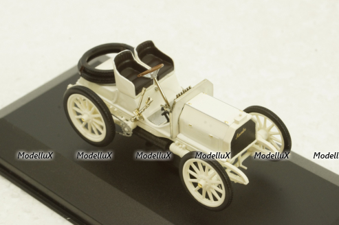 Mercedes Simplex 35HP 1901 white, MUS027, IXO Museum 1:43