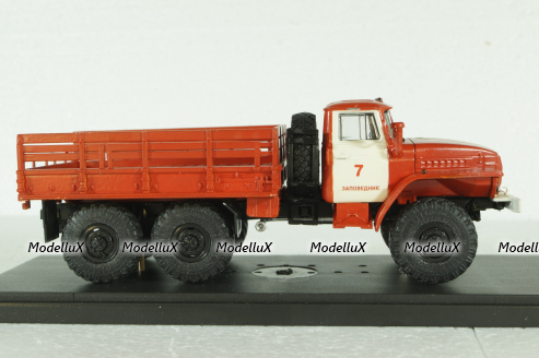Урал-4320 бортовой пожарный, Modellux 1:43