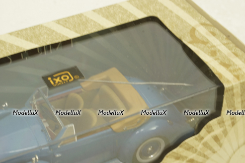 Lagonda LG6 Drophead Coupe 1938 blue, MUS039, IXO Museum 1:43