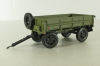 Прицеп 2-ПН-2 хаки (с дугами и тентом), 600203, DiP Models 1:43