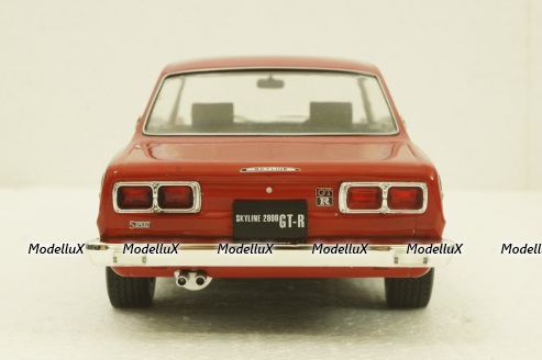 Nissan Skyline GT-R KPGC10, red, T9-1800182, Triple9 1:18
