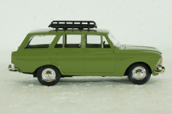 Москвич-427 с багажником, зеленый, Агат 1:43