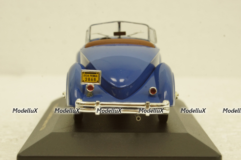 Packard V12 LeBaron Speedster 1934 blue, MUS043, IXO Museum 1:43