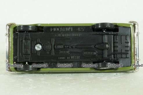 Москвич-427 с багажником, зеленый, Агат 1:43