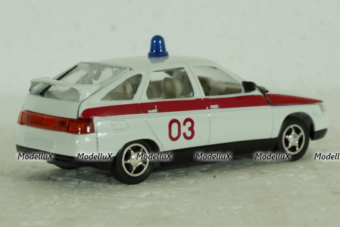 Ваз-2112, медицинский, Агат 1:43