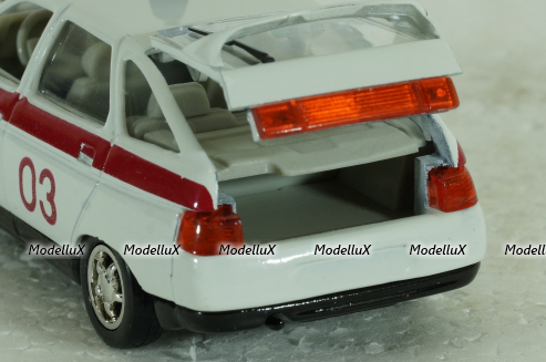 Ваз-2112, медицинский, Агат 1:43