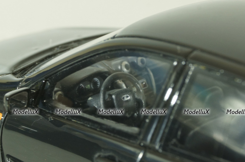 Ваз-2190, Granta 2012 г.,черный, 221905, DiP Models 1:43