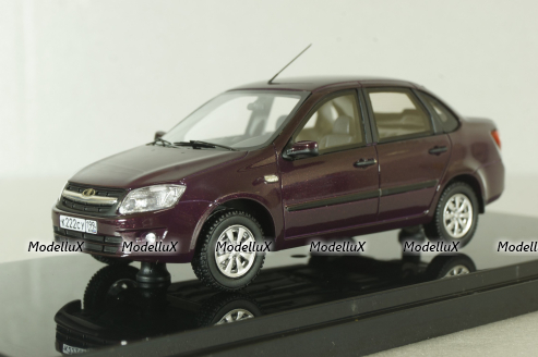 Ваз-2190 Granta Lux 2013 г.,фиолетовыйб 221904, DiP Models 1:43
