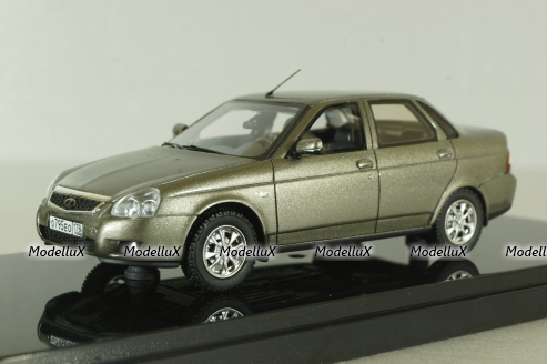 Ваз-2170 Priora Седан 2014 г. серый, 221707, DiP Models 1:43
