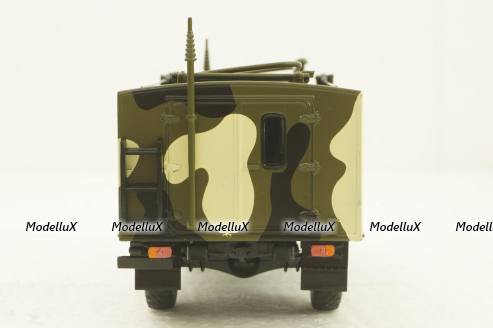 Газ-66 КШМ Р-142Н, Легендарные Грузовики СССР №91, 1:43