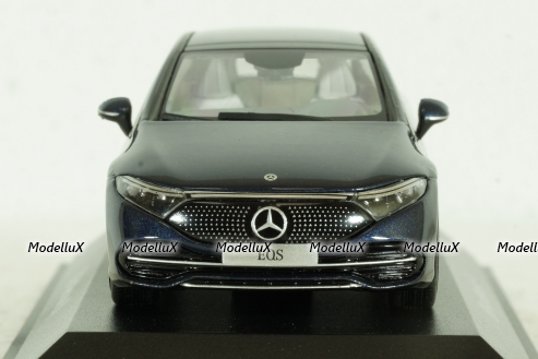Mercedes EQS (V297) 2021 blue, B66960571, Herpa 1:43