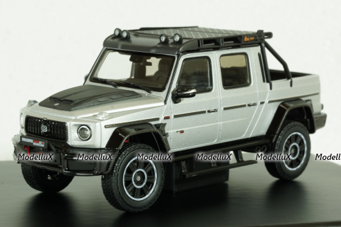 Mercedes G800 Brabus Adventure XLP, silver, 460542, Almost Real 1:43