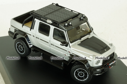 Mercedes G800 Brabus Adventure XLP, silver, 460542, Almost Real 1:43