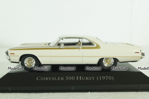 Chrysler 300 Hurst (1970), American Cars №26, 1:43