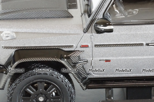 Mercedes G800 Brabus Adventure XLP, gray, 460546, Almost Real 1:43