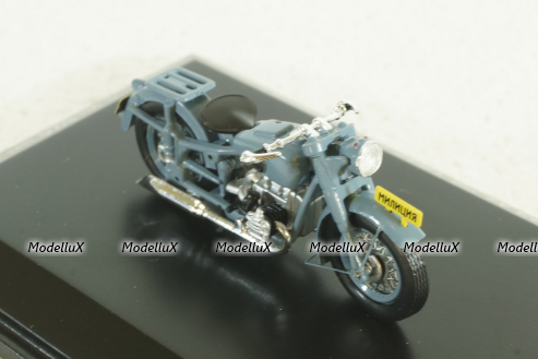 Мотоцикл ММЗ ИМЗ М-72 1947 г. "Милиция", 307202, DiP Models 1:43