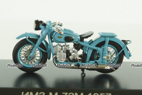 Мотоцикл ММЗ ИМЗ М-72М 1957 г., 307207, DiP Models 1:43