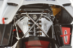 Pagani Zonda F, 2005, Grigio Mercurio, ALM854111, Almost Real 1:18