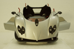 Pagani Zonda F, 2005, Grigio Mercurio, ALM854111, Almost Real 1:18