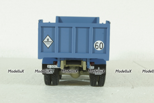 Barreiros 64/26v Truck Cassone Ribaltabile Movimento Terra 1972, Orange Blue, Camiones y Autobuses, Salvat 1:43
