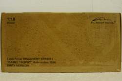Land Rover Discovery Series I 5-door Camel Trophy Kalimantan 1996, dirty version,  ALM810411, Almost Real 1:18