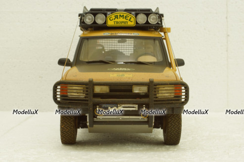 Land Rover Discovery Series I 5-door Camel Trophy Kalimantan 1996, dirty version,  ALM810411, Almost Real 1:18