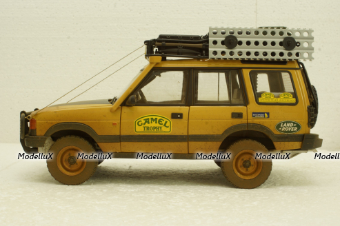 Land Rover Discovery Series I 5-door Camel Trophy Kalimantan 1996, dirty version,  ALM810411, Almost Real 1:18