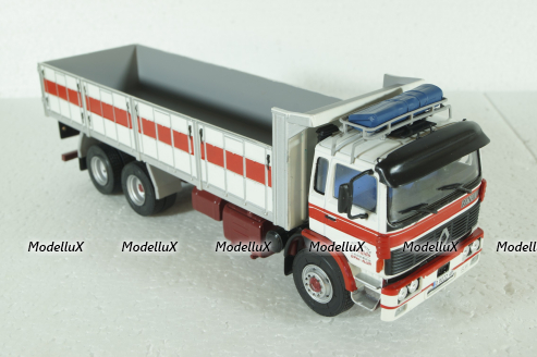 Renault DG290 Truck Cassone Ribaltabile Movimento Terra Megido Transports 3-Assi 1988, Camiones y Autobuses, Salvat 1:43