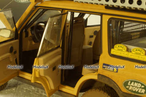 Land Rover Discovery Series I 5-door Camel Trophy Kalimantan 1996, dirty version,  ALM810411, Almost Real 1:18