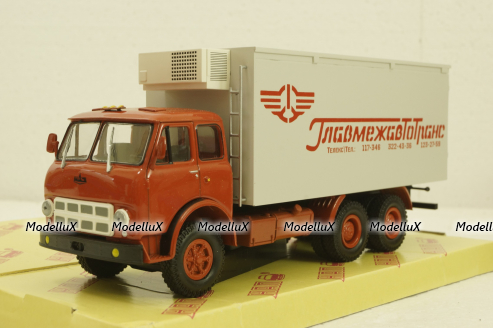 Маз-514, Рефрижератор, Главмежавтотранс, Modellux 1:43