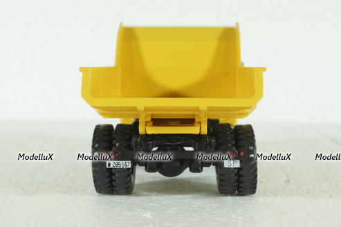 Barreiros Puma Truck Cassone Ribaltabile Movimento Terra 2-Assi 1961, Yellow Camiones y Autobuses, Salvat 1:43
