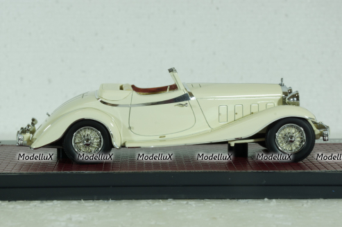 Delage D8S De Villars Roadster 1933, MX50407-031, Matrix 1:43