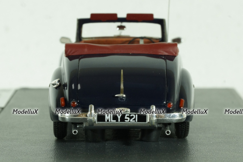 Alvis TA21 Tickford DHC 1952, blue, MX10105-021, Matrix 1:43 