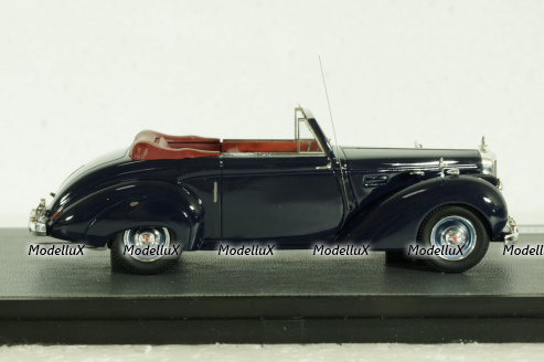 Alvis TA21 Tickford DHC 1952, blue, MX10105-021, Matrix 1:43 