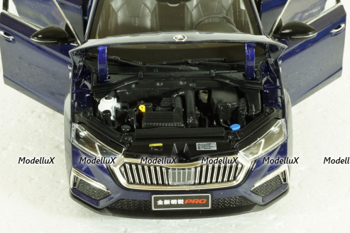 Skoda Octavia PRO (A8) 2021, Blue, Paudi 1:18