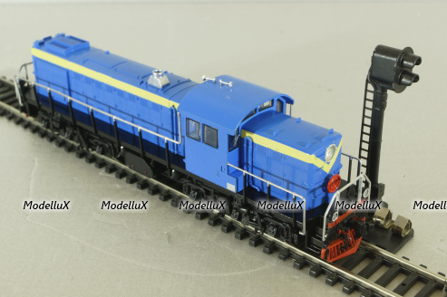ТЭ1 тепловоз, синий, Наши поезда № 8, Modimio 1:87