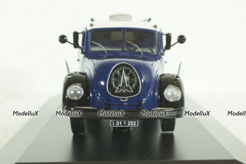 Magirus S6500 fuel truck Aral darkblue, Schuco 1:43