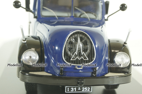 Magirus S6500 fuel truck Aral darkblue, Schuco 1:43