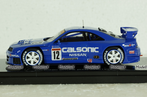 Nissan Skyline (R33) No.12, JGTC 1998 Calsonic, blue, 44192, Ebbro 1:43 Уценка!